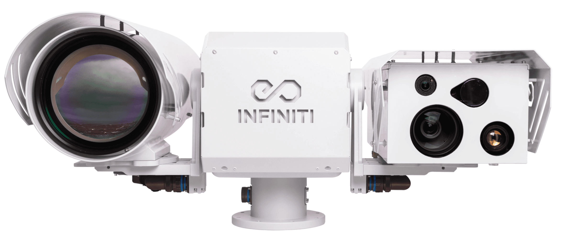 Camera PTZ quang-điện/hồng ngoại siêu tầm xa