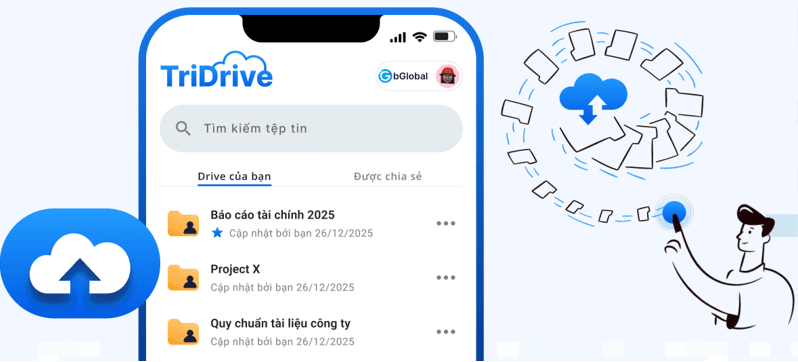 Ứng dụng lưu trữ và chia sẻ dữ liệu bảo mật
