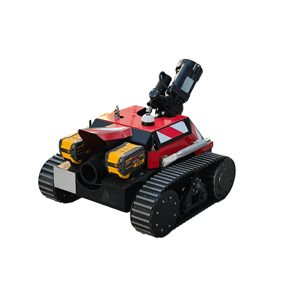 Robot chữa cháy cơ động trong không gian hạn chế